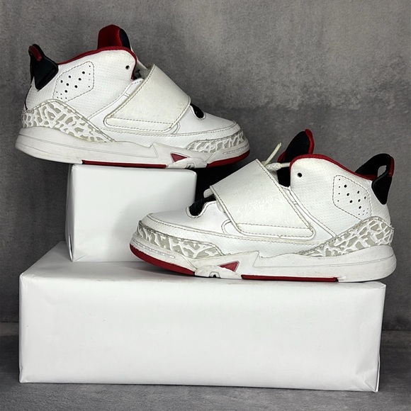 🔥🔥🔥 Air Jordan Son of Mars Fire Red Size: 10C🔥🔥🔥 - Picture 2 of 9